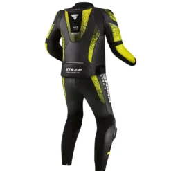 Kombinezon dwuczęściowy SHIMA STR 2.0 BLACK/YELLOW FLUO czarny żółty fluo