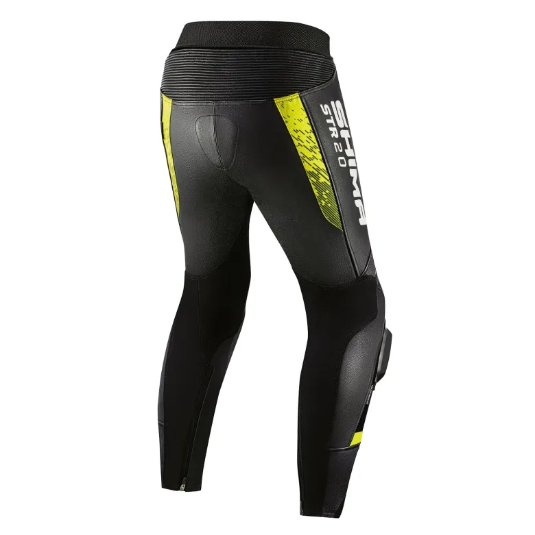 Kombinezon dwuczęściowy SHIMA STR 2.0 BLACK/YELLOW FLUO czarny żółty fluo