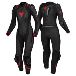 Kombinezon jednoczęściowy damski SHIMA MIURA RS BLACK/RED czarny czerwony