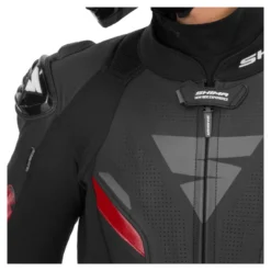 Kombinezon jednoczęściowy SHIMA HYPER RS BLACK/RED czarny czerwony szary