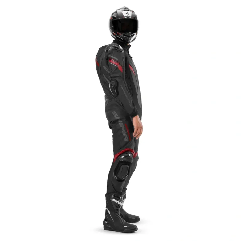 Kombinezon jednoczęściowy SHIMA HYPER RS BLACK/RED czarny czerwony szary