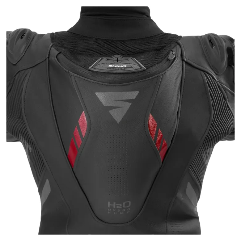 Kombinezon jednoczęściowy SHIMA HYPER RS BLACK/RED czarny czerwony szary
