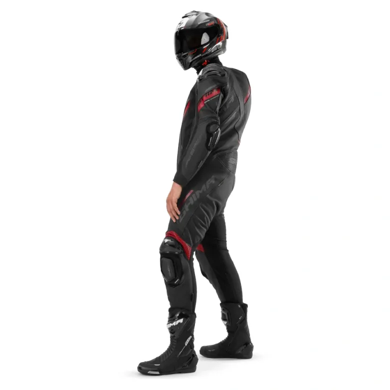 Kombinezon jednoczęściowy SHIMA HYPER RS BLACK/RED czarny czerwony szary