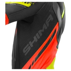 Kombinezon jednoczęściowy SHIMA HYPER RS FLUO czarny czerwony fluo żółty fluo szary