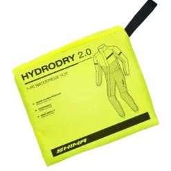 Kombinezon przeciwdeszczowy SHIMA HYDRODRY 2.0 BLACK/FLUO czarny żółty fluo