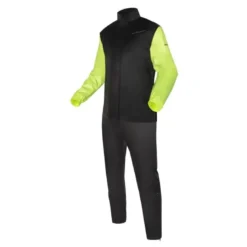 Kombinezon przeciwdeszczowy REBELHORN RAIN BLACK/FLUO YELLOW czarny żółty fluo