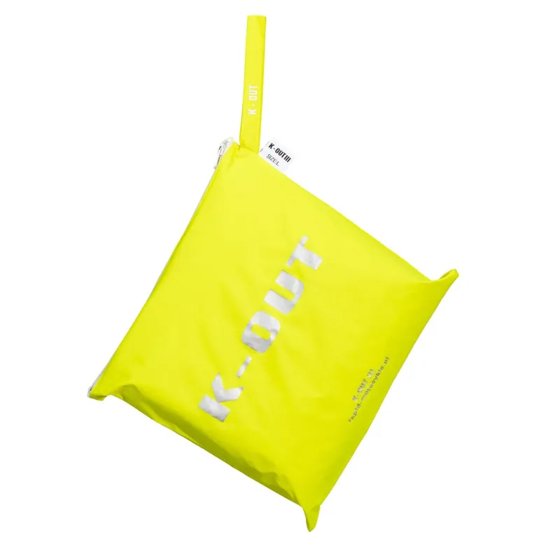 Kombinezon przeciwdeszczowy RAPID K-OUT 3 FLUO/BLACK żółty fluo czarny