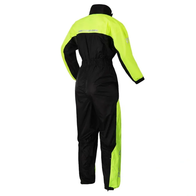 Kombinezon przeciwdeszczowy SECA MONSUN EVO BLACK/FLUO czarny żółty fluo