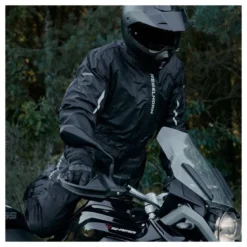 Kombinezon przeciwdeszczowy REBELHORN TRAVEL BLACK czarny