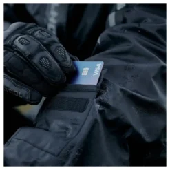 Kombinezon przeciwdeszczowy REBELHORN TRAVEL BLACK czarny
