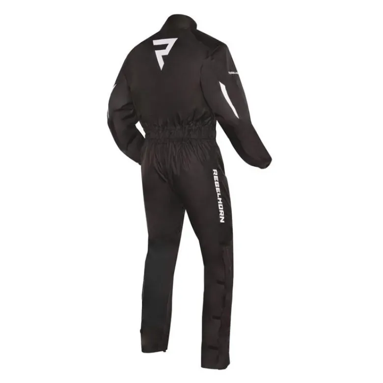 Kombinezon przeciwdeszczowy REBELHORN TRAVEL BLACK czarny