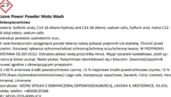 Koncentrat do mycia motocykla XZONE POWER POWDER MOTO WASH
