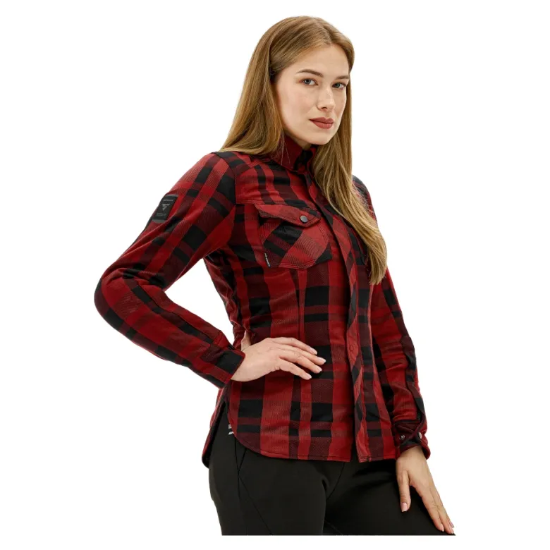 Koszula motocyklowa damska SHIMA RENEGADE LADY 2 RED czerwony