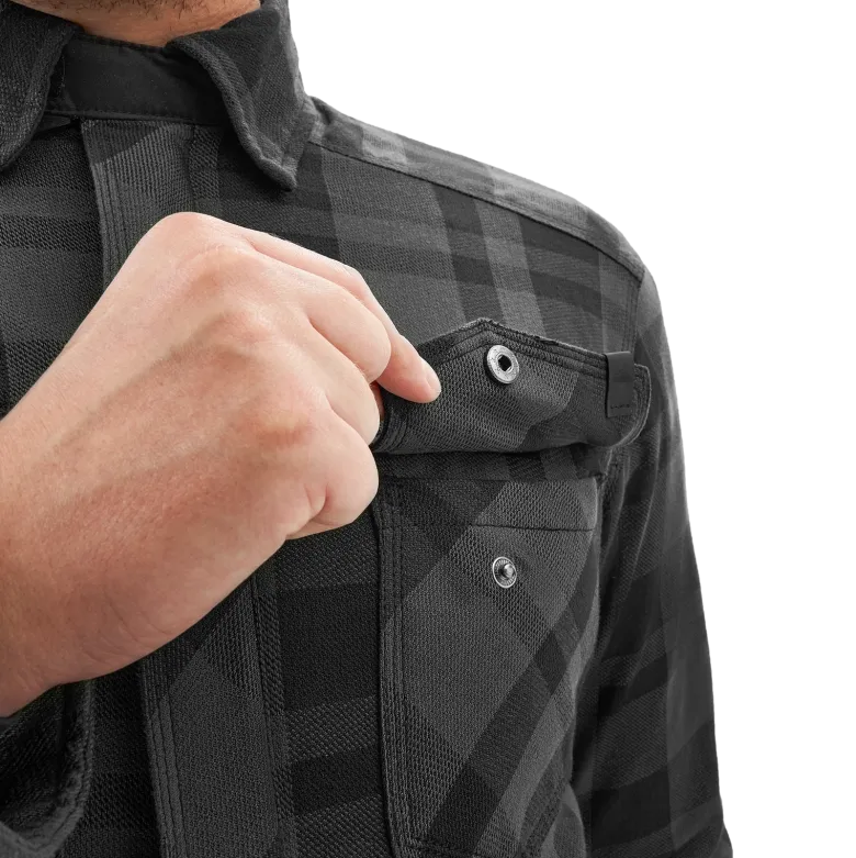 Koszula motocyklowa SHIMA RENEGADE MEN 2 BLACK czarny