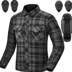 Koszula motocyklowa SHIMA RENEGADE MEN 2 BLACK czarny