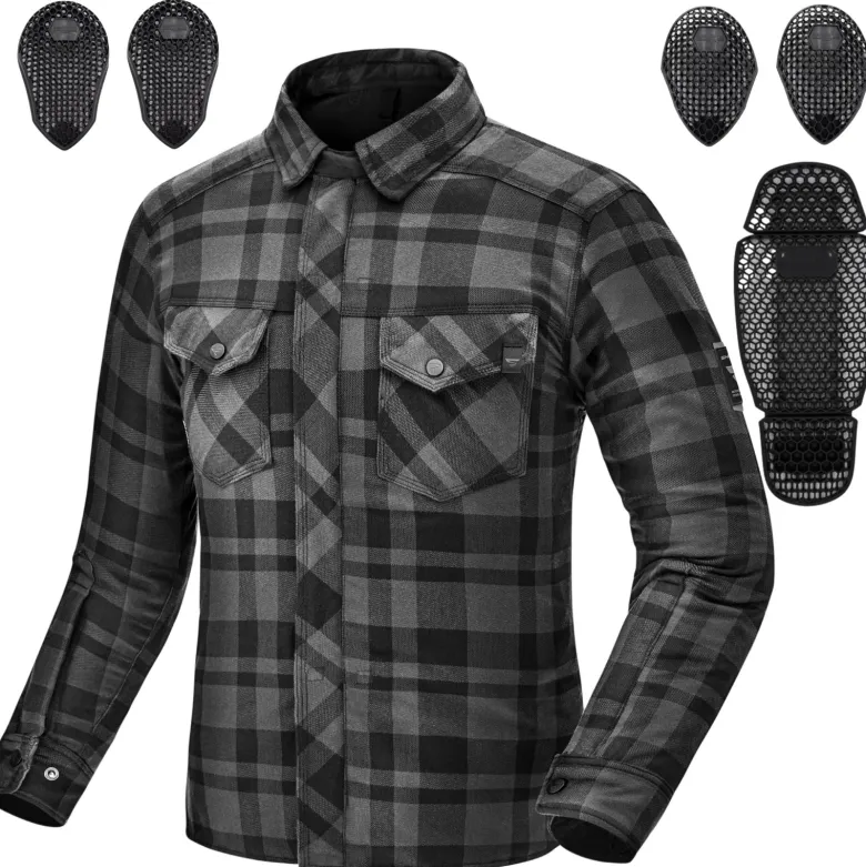 Koszula motocyklowa SHIMA RENEGADE MEN 2 BLACK czarny