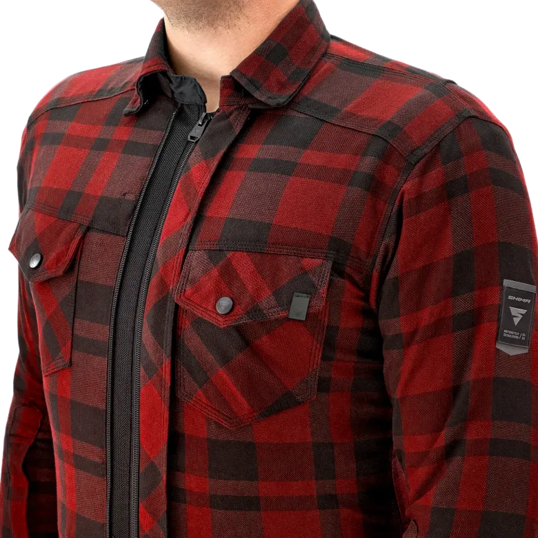 Koszula motocyklowa SHIMA RENEGADE MEN 2 RED czerwony