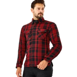 Koszula motocyklowa SHIMA RENEGADE MEN 2 RED czerwony