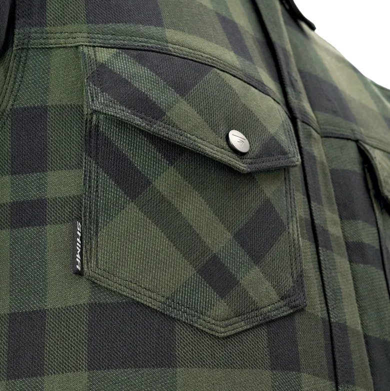 Koszula motocyklowa SHIMA RENEGADE MEN 2 GREEN zielony