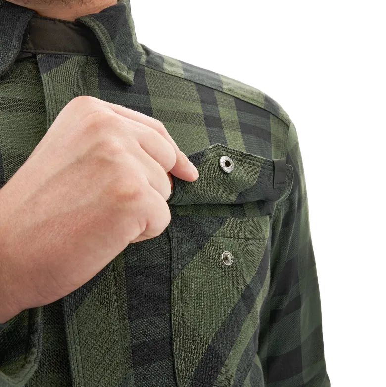Koszula motocyklowa SHIMA RENEGADE MEN 2 GREEN zielony