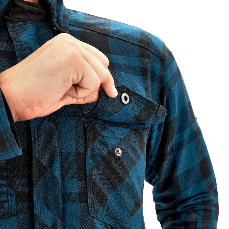 Koszula motocyklowa SHIMA RENEGADE MEN 2 BLUE niebieski