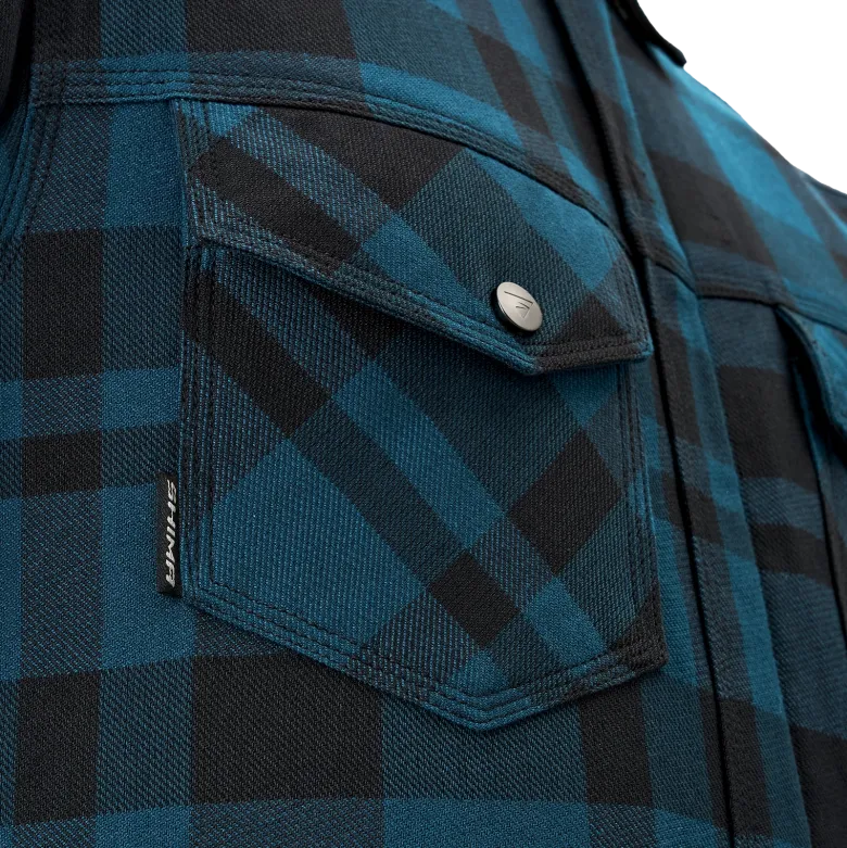 Koszula motocyklowa SHIMA RENEGADE MEN 2 BLUE niebieski