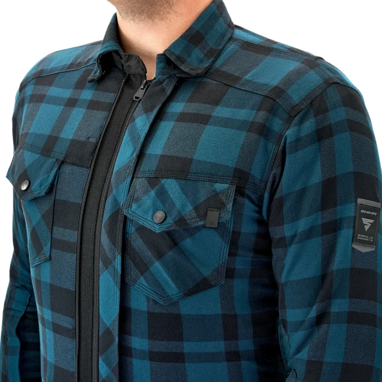 Koszula motocyklowa SHIMA RENEGADE MEN 2 BLUE niebieski