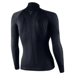 Koszulka termoaktywna damska REBELHORN THERM II LADY BLACK/GREY czarny szary