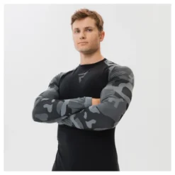 Koszulka termoaktywna REBELHORN FREEZE II CAMO czarny szary