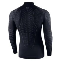 Koszulka termoaktywna REBELHORN THERM II BLACK/GREY czarny szary