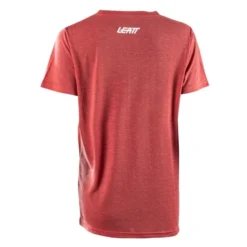 Koszulka T-shirt damski LEATT TECH DUSTY RED czerwony