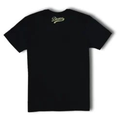 Koszulka T-shirt DAVCA 0,05 BLACK czarny zielony