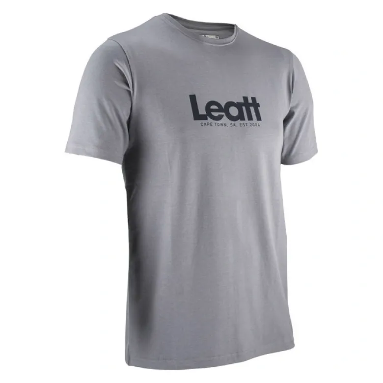 Koszulka T-shirt LEATT CORE TITANIUM szary