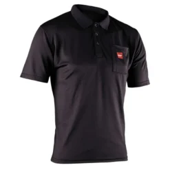Koszulka T-shirt LEATT POLO TEAM BLACK czarny