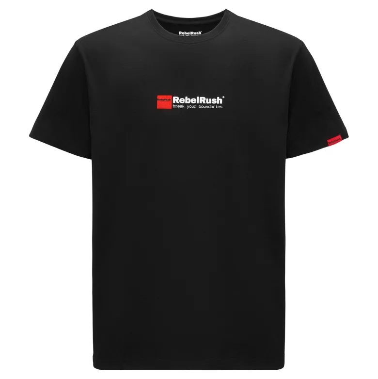 Koszulka T-shirt REBELRUSH MOTO CROSS BLACK czarny