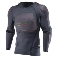 Koszulka z ochraniaczami LEATT 3DF AIRFIT LITE EVO STEALTH szary