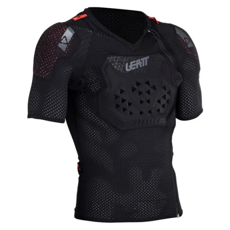 Koszulka z ochraniaczami LEATT TEE REAFLEX STEALTH czarny