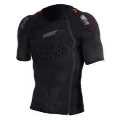 Koszulka z ochraniaczami LEATT TEE REAFLEX STEALTH czarny
