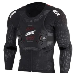 Koszulka z ochraniaczami LEATT REAFLEX BLACK czarny