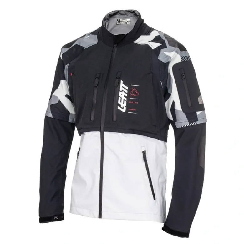 Kurtka enduro LEATT MOTO 4.5 HYDRADRI FORGE czarny szary