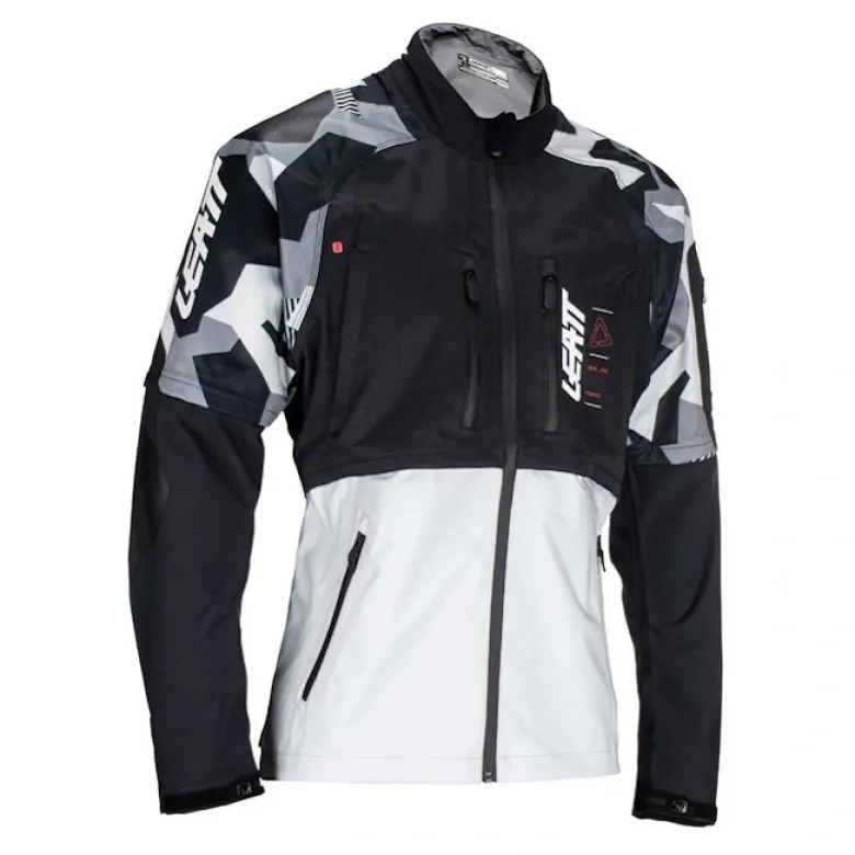 Kurtka enduro LEATT MOTO 4.5 HYDRADRI FORGE czarny szary