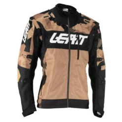Kurtka enduro LEATT MOTO 4.5 X-FLOW STONE brązowy czarny