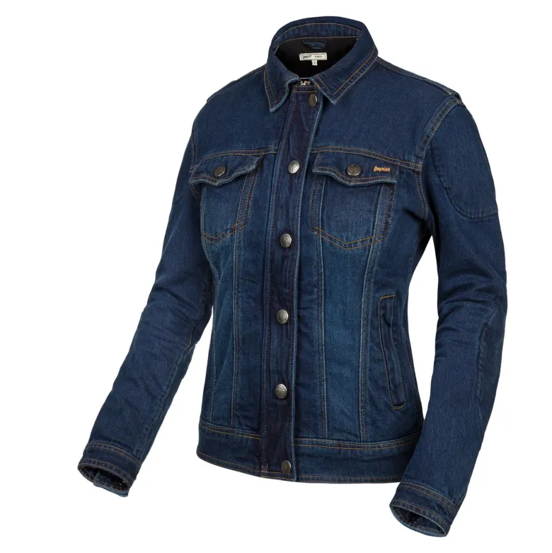 Kurtka jeansowa damska BROGER FLORIDA LADY WASHED BLUE niebieski