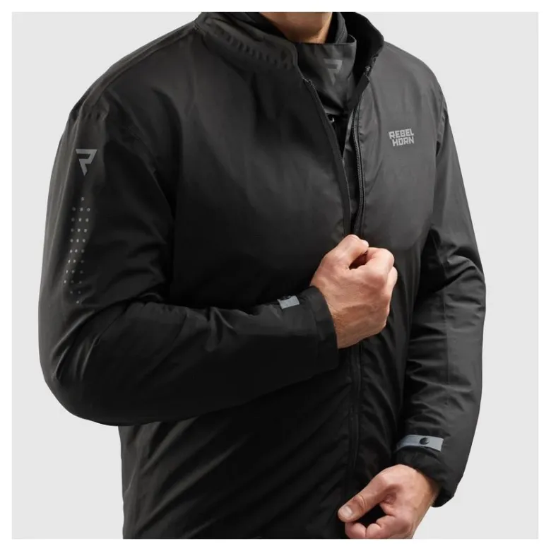 Kurtka motocyklowa tekstylna Rebelhorn Hiker IV czarna