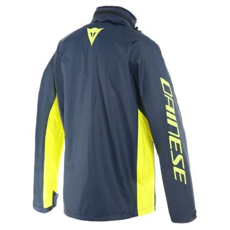 Kurtka przeciwdeszczowa DAINESE STORM 2 niebieski żółty fluo
