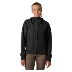 Kurtka przeciwdeszczowa damska FOX LADY RANGER 2.5L BLACK czarny