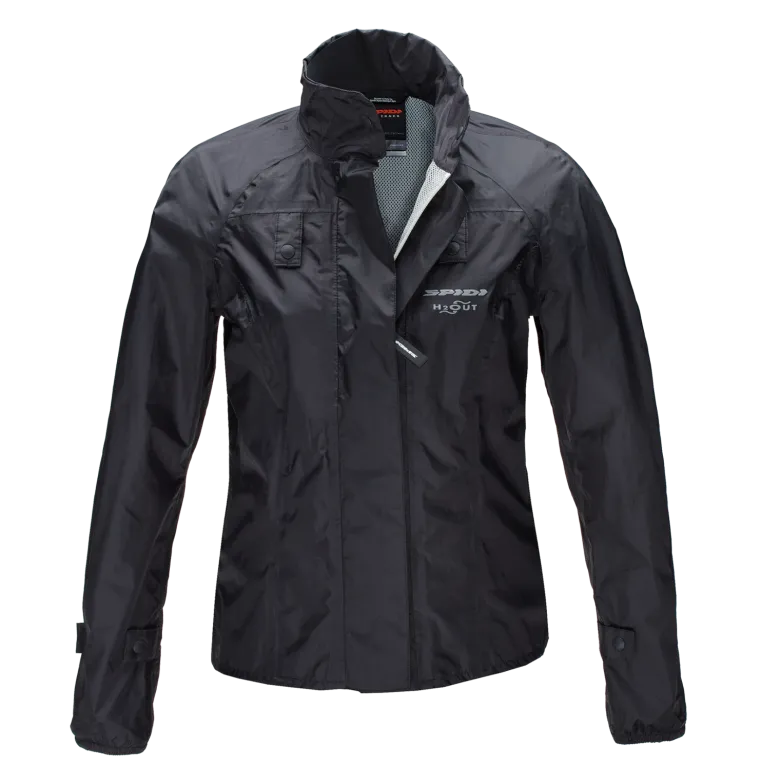 Kurtka przeciwdeszczowa damska SPIDI RAIN CHEST LADY BLACK czarny