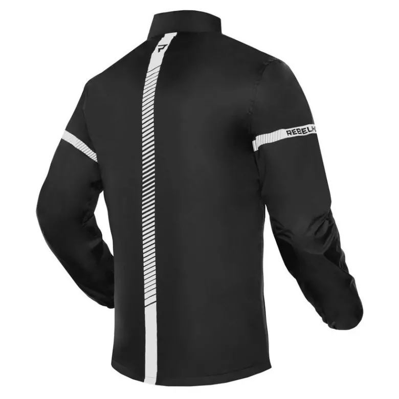 Kurtka przeciwdeszczowa REBELHORN HORIZON BLACK czarny