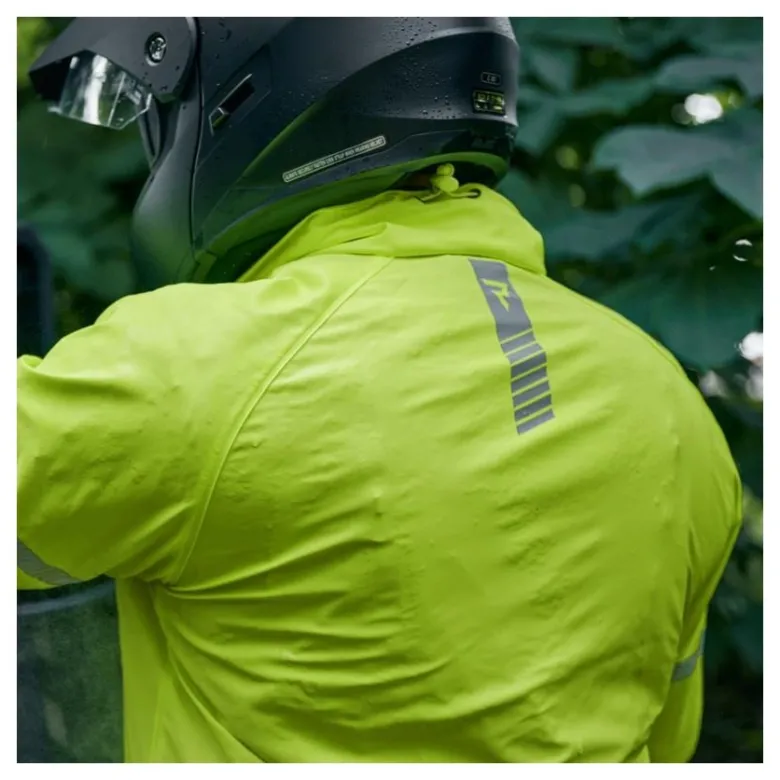 Kurtka przeciwdeszczowa REBELHORN OCEAN FLUO YELLOW żółty fluo