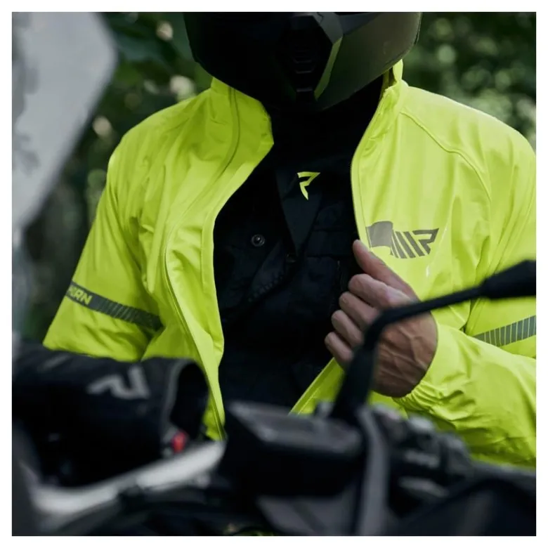 Kurtka przeciwdeszczowa REBELHORN OCEAN FLUO YELLOW żółty fluo